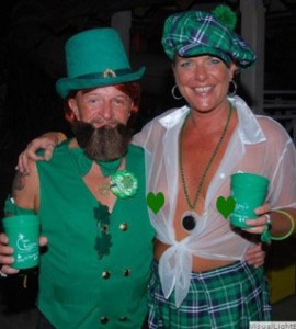 St. Patrick's Day - Suzy and Ron