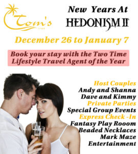 New Years at Hedonism