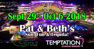 Pat and Beths Sun Fun and Tequila at Temptation