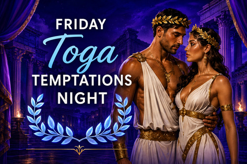 Toga Temptations Night at Fall BI Week 2026 at Hedonism II