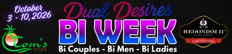 Bi-Events presents Bi Week with Toms Trips